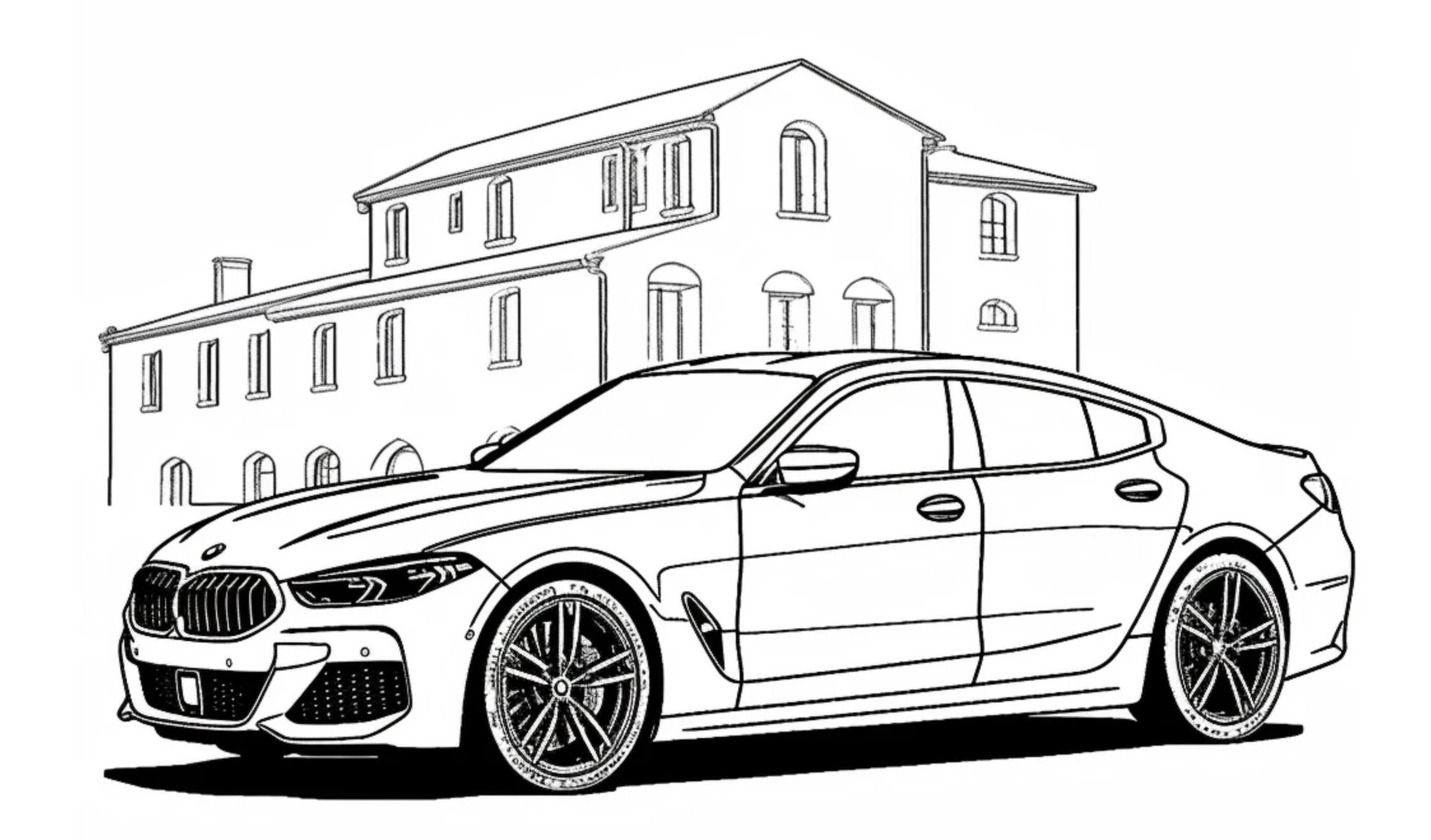 BMW sziluett